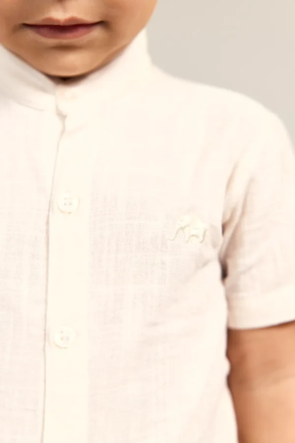 CAMISA DE LINHO G. PADRE INFANTIL