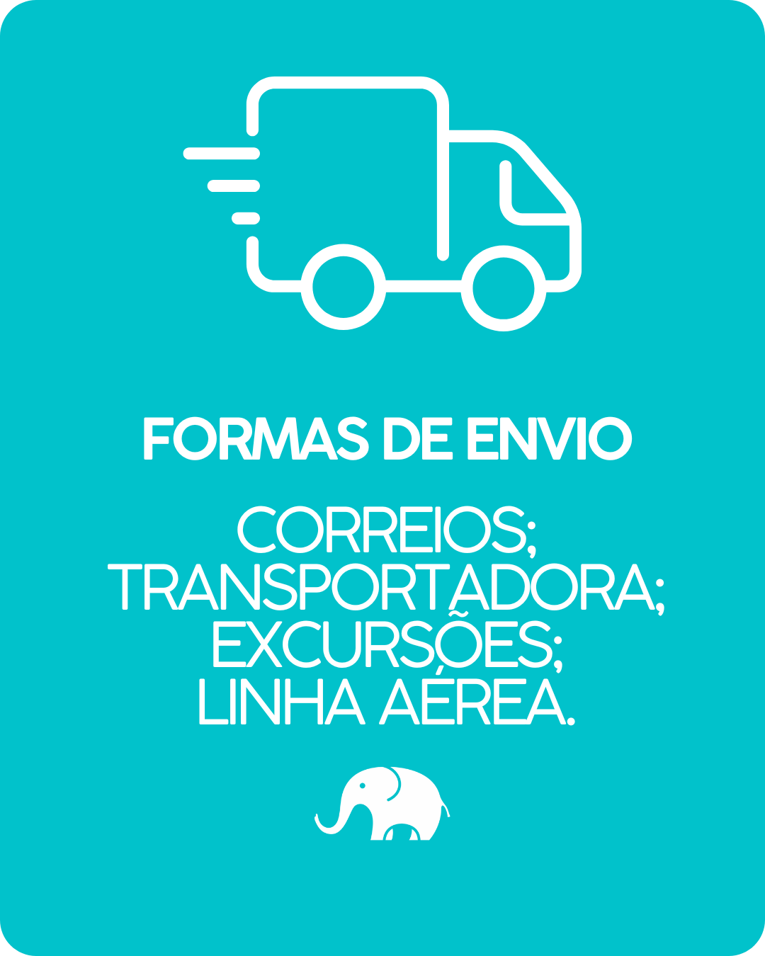 FORMAS DE ENVIO